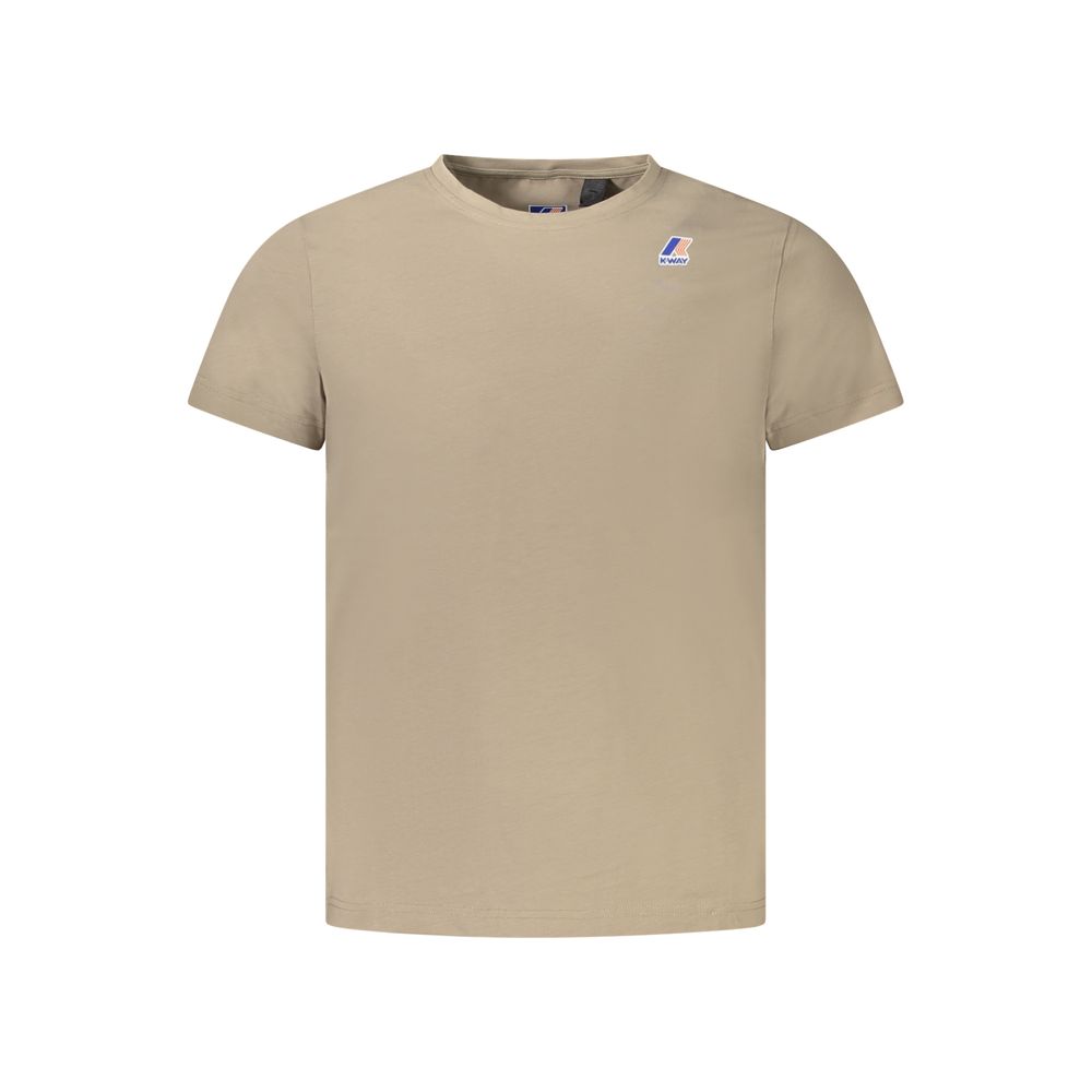 Бежевая хлопковая мужская футболка K-Way, бежевый
Бежевая хлопковая мужская футболка K-Way, бежевый