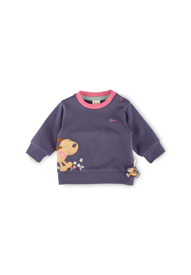 Забавная толстовка с собакой для малышей Sigikid, синий
Забавная толстовка с собакой для малышей Sigikid, синий