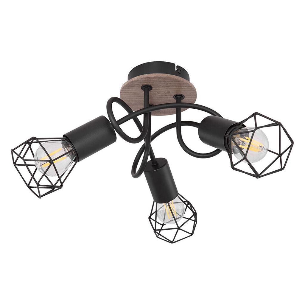 Потолочный светильник, клетка, дерево, черный, регулируемый, D 38 см Globo Lighting
Потолочный светильник, клетка, дерево, черный, регулируемый, D 38 см Globo Lighting