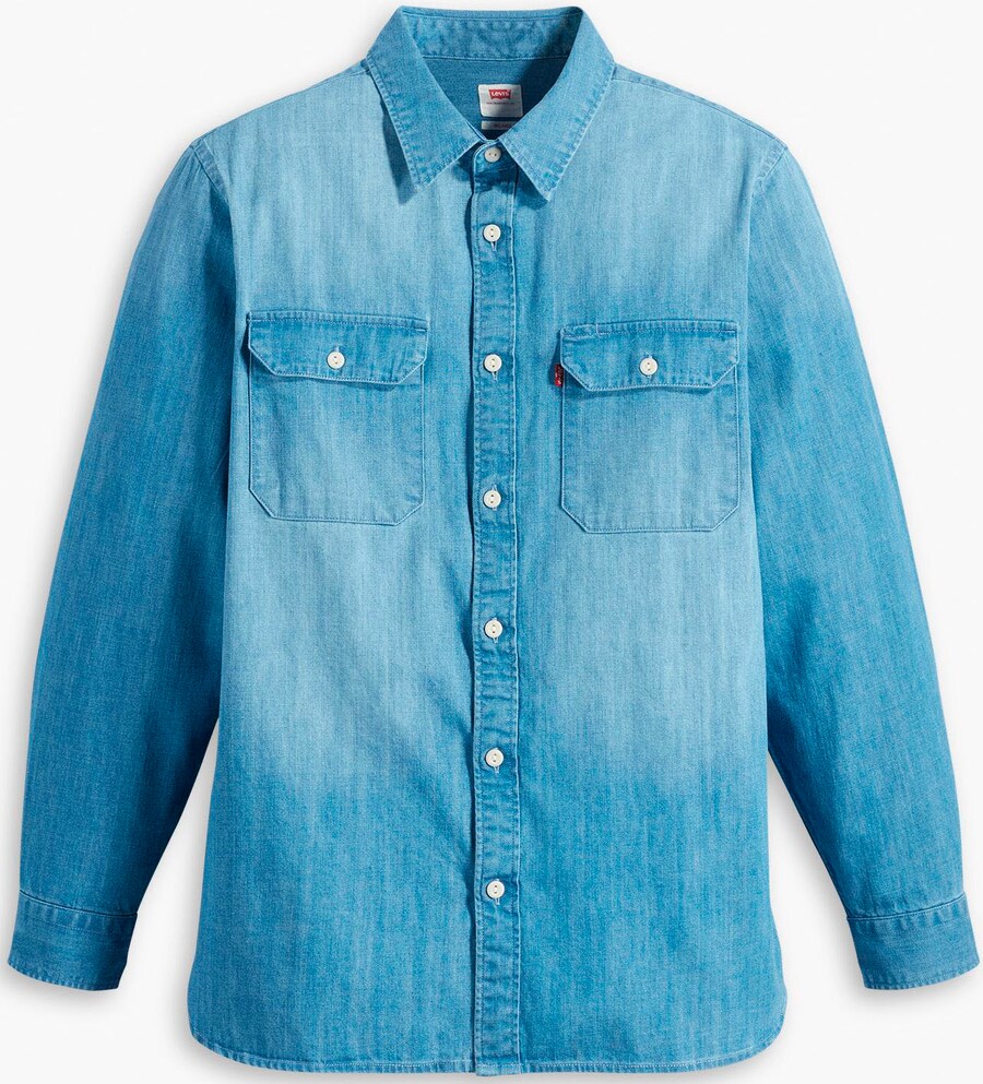 Повседневная рубашка LEVI'S Comfort fit Button Up Shirt Jackson Worker, синий деним
Повседневная рубашка LEVI'S Comfort fit Button Up Shirt Jackson Worker, синий деним