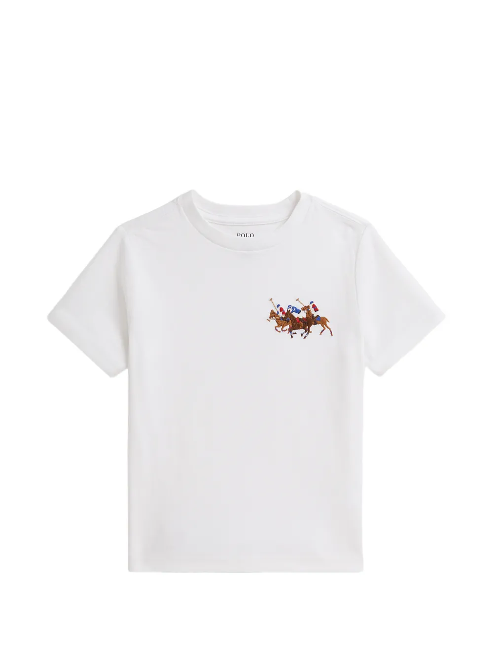 Футболка с вышивкой Polo Ralph Lauren Kids, белый
Футболка с вышивкой Polo Ralph Lauren Kids, белый