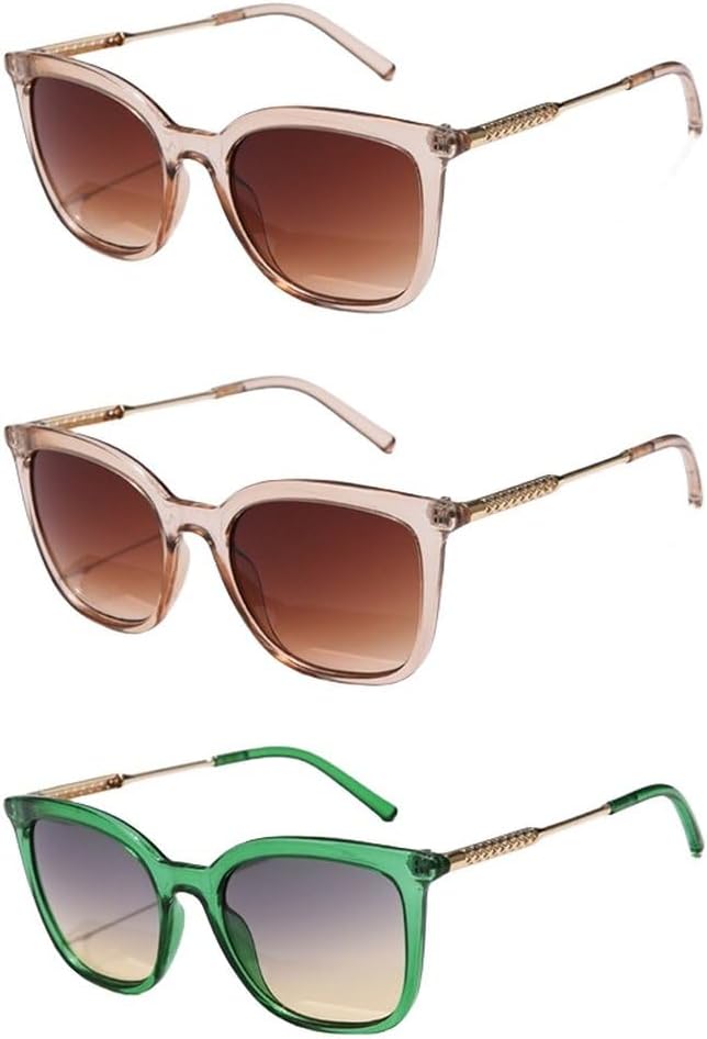 Классические квадратные солнцезащитные очки для женщин и мужчин, винтажные солнцезащитные очки в оправе из сплава, ретро-стиль, модные солнцезащитные очки GHVWYX, 3pcs Z04
Классические квадратные солнцезащитные очки для женщин и мужчин, винтажные солнцезащитные очки в оправе из сплава, ретро-стиль, модные солнцезащитные очки GHVWYX, 3pcs Z04