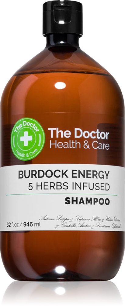 Шампунь Burdock Energy с 5 травами, придающий энергию The Doctor, 946 мл
Шампунь Burdock Energy с 5 травами, придающий энергию The Doctor, 946 мл