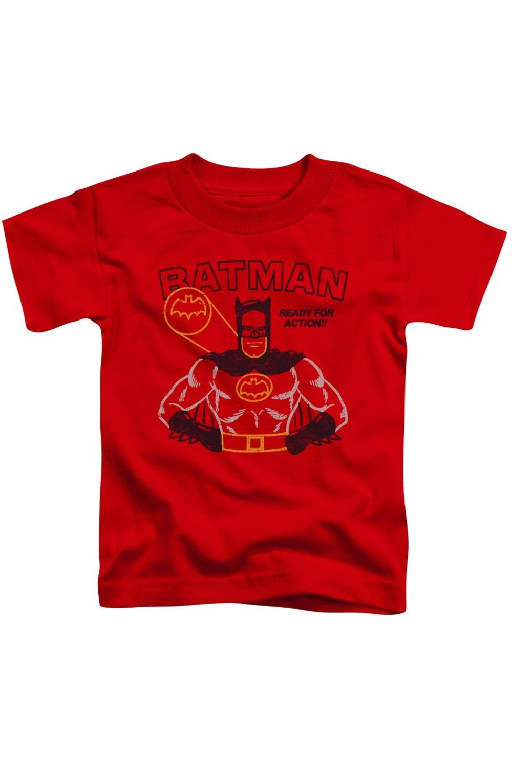 Футболка для малышей Batman "Готов к действию" с коротким рукавом Gildan, красный
Футболка для малышей Batman "Готов к действию" с коротким рукавом Gildan, красный