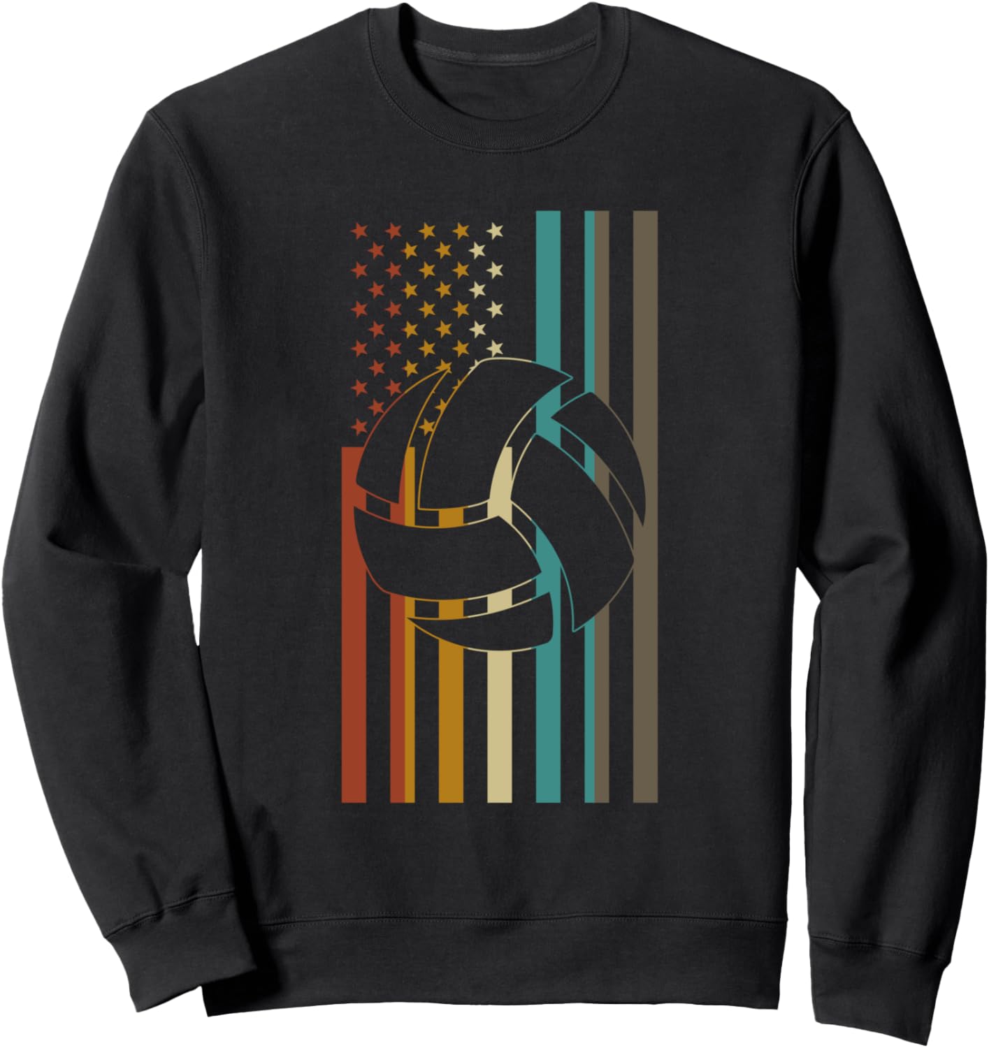 Футболка с ретро-флагом для волейбола Retro American Flag Volleyball Game Gifts, черный
Футболка с ретро-флагом для волейбола Retro American Flag Volleyball Game Gifts, черный