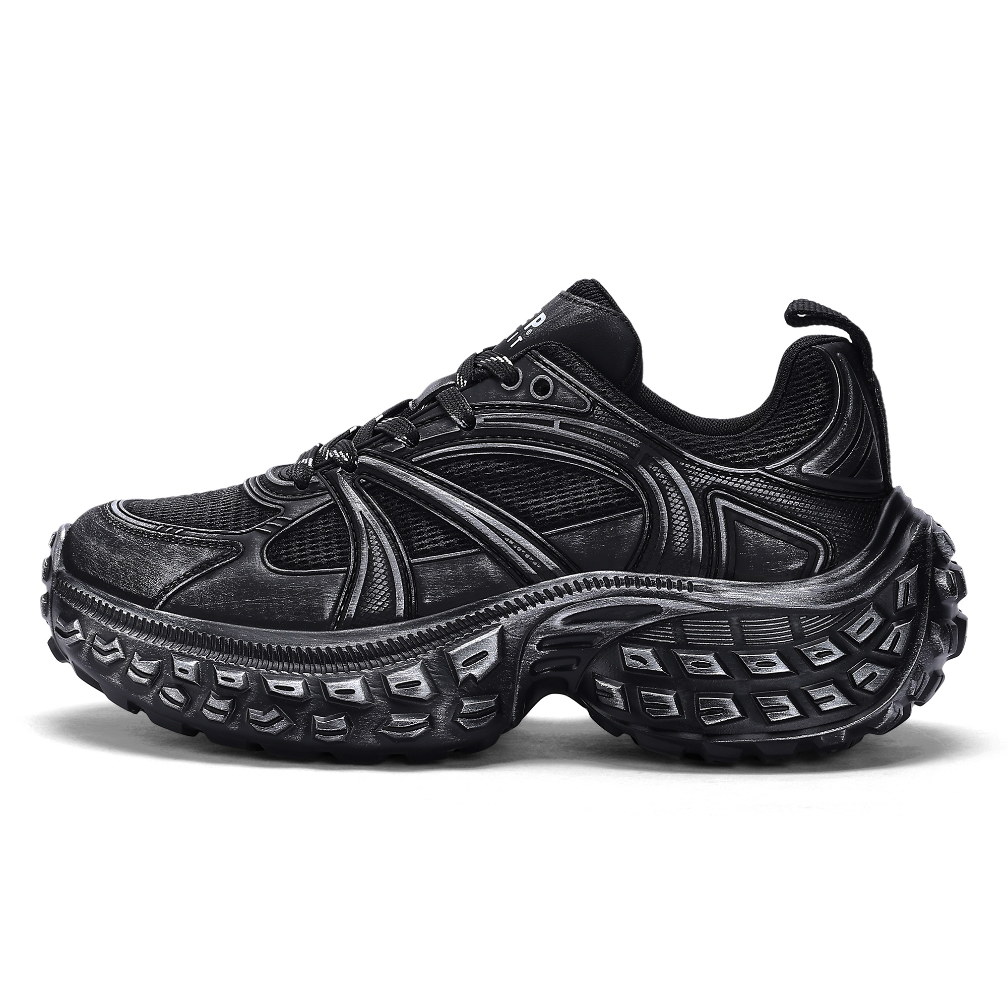 JEEP SPIRIT Низкие массивные кроссовки мужские, графитово-черные
JEEP SPIRIT Низкие массивные кроссовки мужские, графитово-черные