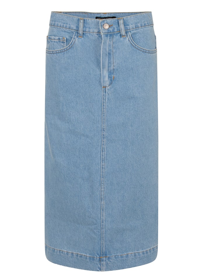 Юбка до колена Freshlions, светло-голубой
Юбка до колена Freshlions, светло-голубой