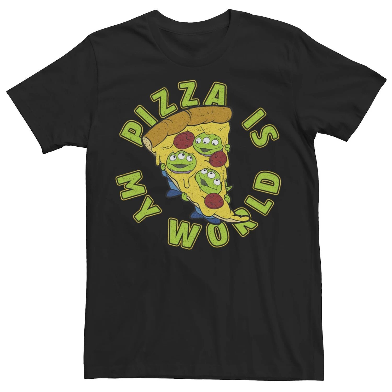 Мужская футболка Disney/Pixar Toy Story Aliens «Пицца — мой мир» Licensed Character
Мужская футболка Disney/Pixar Toy Story Aliens «Пицца — мой мир» Licensed Character