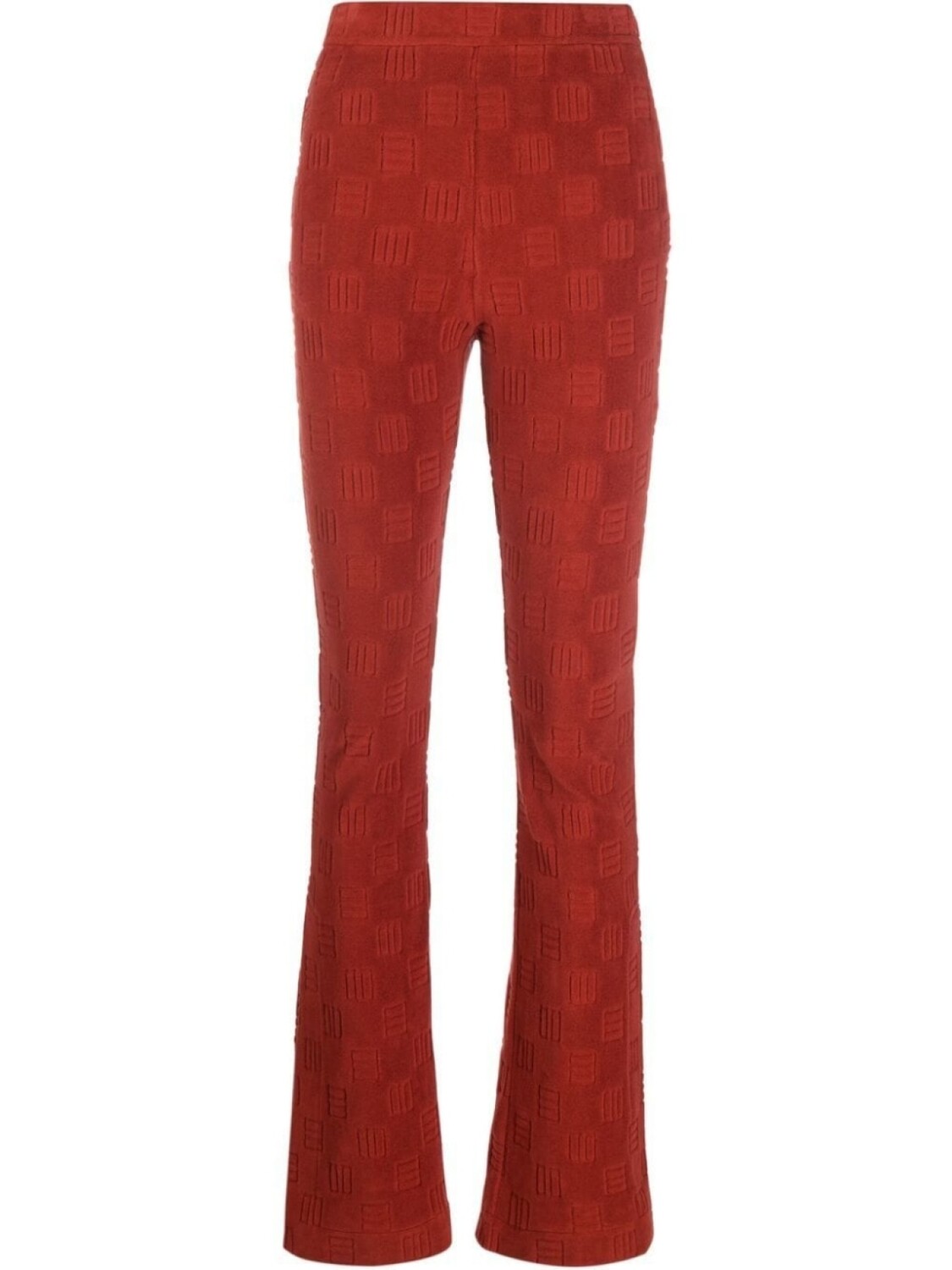 Расклешенные спортивные брюки с монограммой AMBUSH, коричневый 
Расклешенные спортивные брюки с монограммой AMBUSH, коричневый