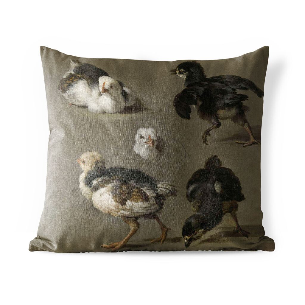 Подушка для улицы MuchoWow — Seven Chicks — Melchior d'Hondecoeter — 40x40 см — Защита от атмосферных воздействий — Подушка для отдыха — Чехол на подушку — Хлопчатобумажная ткань — Декоративные наволочки, мультиколор
Подушка для улицы MuchoWow — Seven Chicks — Melchior d'Hondecoeter — 40x40 см — Защита от атмосферных воздействий — Подушка для отдыха — Чехол на подушку — Хлопчатобумажная ткань — Декоративные наволочки, мультиколор