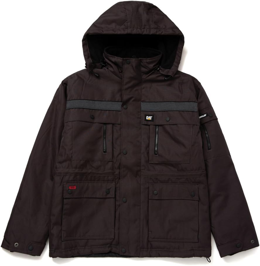 Куртка мужская Caterpillar Heavy Insulated Parka - дышащая ветровка с водоотталкивающей пропиткой и съемным капюшоном на молнии, Graphite
Куртка мужская Caterpillar Heavy Insulated Parka - дышащая ветровка с водоотталкивающей пропиткой и съемным капюшоном на молнии, Graphite