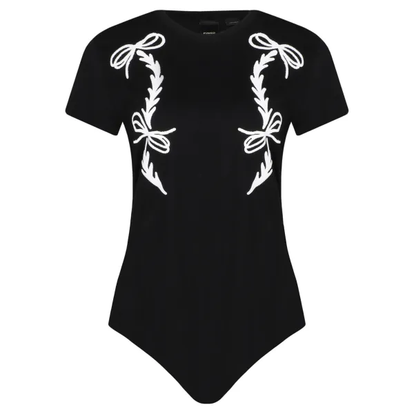 Боди Babel 1 стандартного кроя Pinko, черный
Боди Babel 1 стандартного кроя Pinko, черный