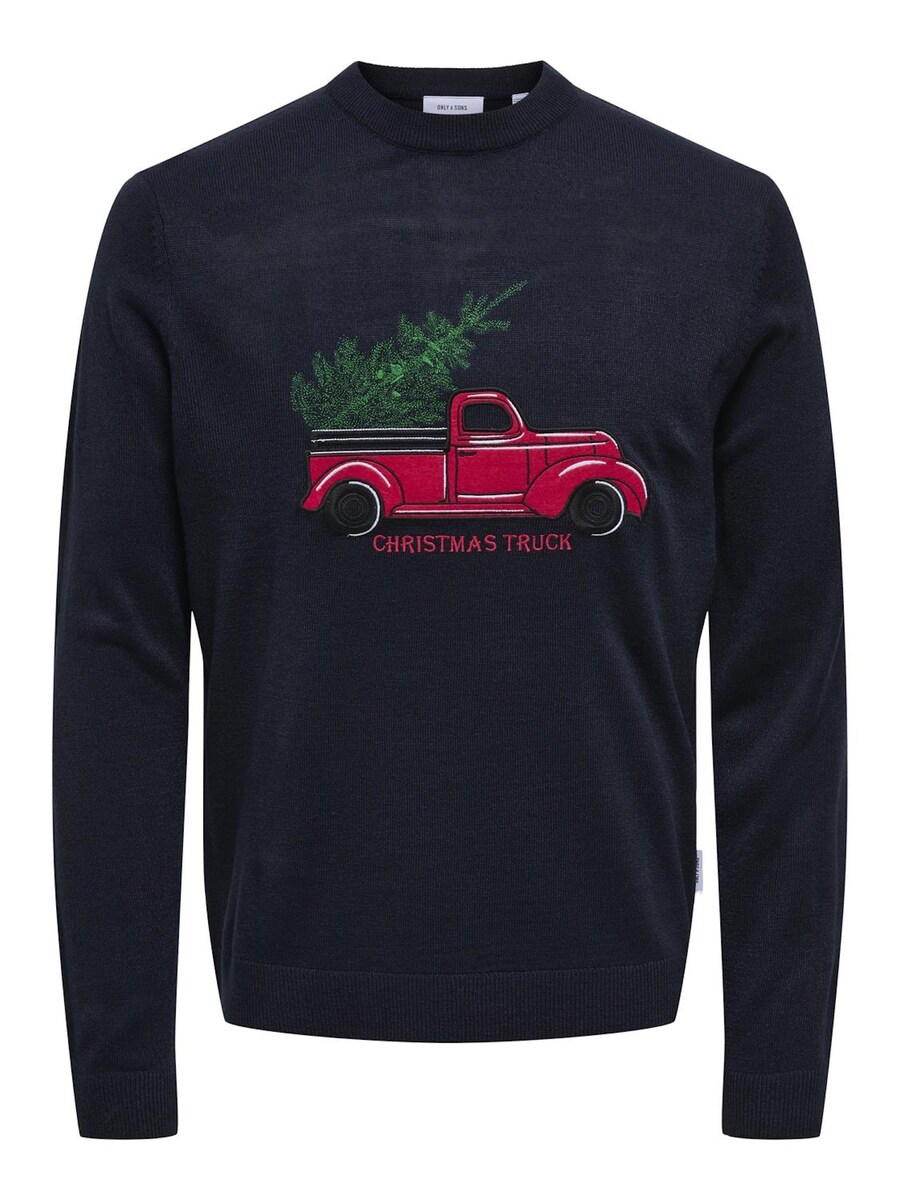 Свитер Only & Sons Sweater XMax Reg 5 Application, ночной синий
Свитер Only & Sons Sweater XMax Reg 5 Application, ночной синий