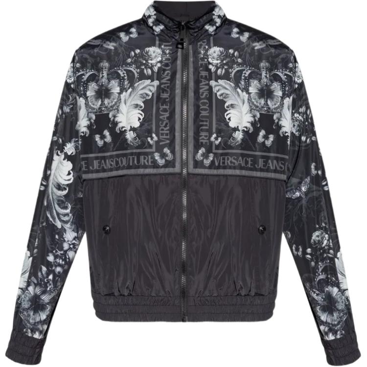 VERSACE JEANS COUTURE Барокко принт куртка на молнии, Black
VERSACE JEANS COUTURE Барокко принт куртка на молнии, Black