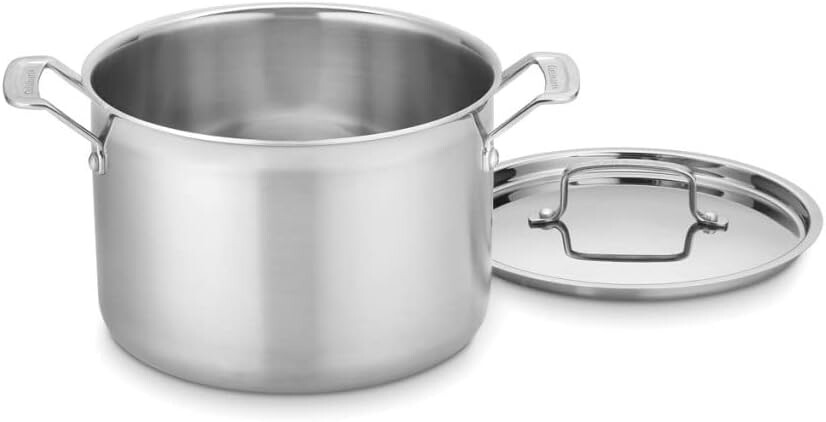 Cuisinart MCP66-24N Multi Clad Pro, трехслойная сковорода на 8 литров, кастрюля с крышкой, Stockpot W/Cover
Cuisinart MCP66-24N Multi Clad Pro, трехслойная сковорода на 8 литров, кастрюля с крышкой, Stockpot W/Cover