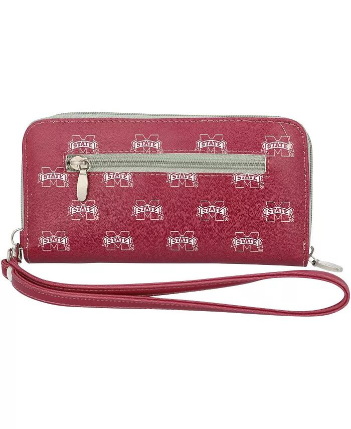 Женский кошелек Mississippi State Bulldogs с застежкой-молнией и запястьем Eagles Wings
Женский кошелек Mississippi State Bulldogs с застежкой-молнией и запястьем Eagles Wings