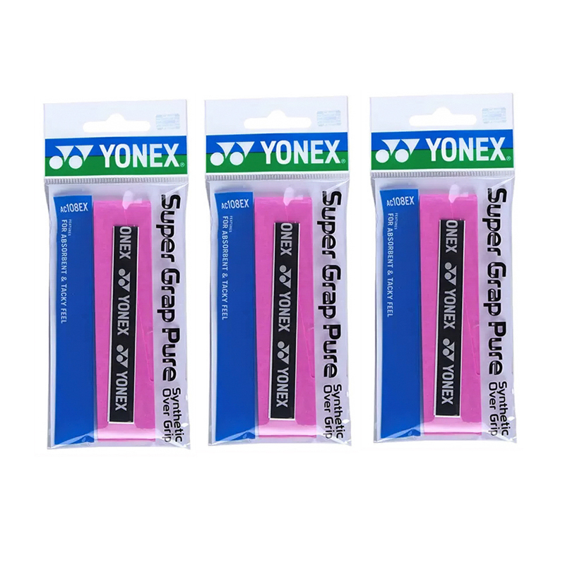 Лента для рукоятки бадминтонной ракетки полиуретановая сетка перо унисекс YONEX, розовый
Лента для рукоятки бадминтонной ракетки полиуретановая сетка перо унисекс YONEX, розовый