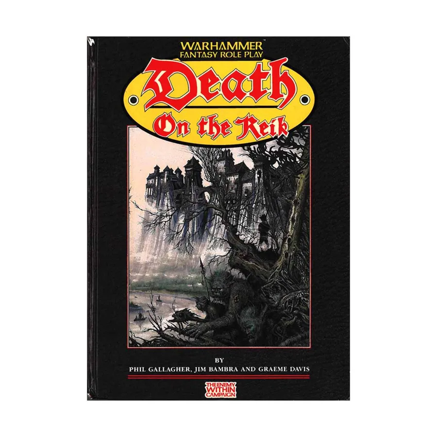 Enemy Within #2 - Death on the Reik (1st Printing), Warhammer Fantasy Roleplay (Games Workshop), твердый переплет
Enemy Within #2 - Death on the Reik (1st Printing), Warhammer Fantasy Roleplay (Games Workshop), твердый переплет