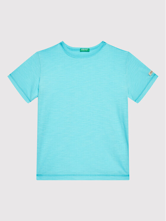 Футболка стандартного кроя United Colors Of Benetton, синий 
Футболка стандартного кроя United Colors Of Benetton, синий