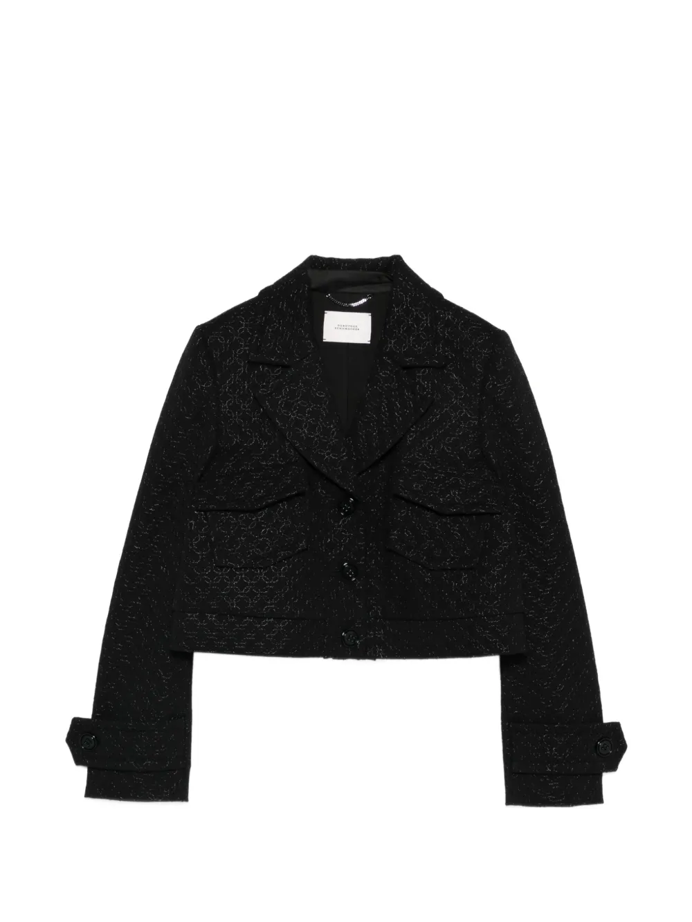 Жакет с клапанами на карманах Dorothee Schumacher, черный
Жакет с клапанами на карманах Dorothee Schumacher, черный