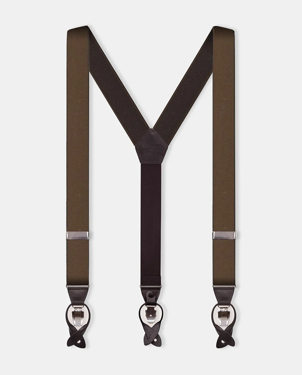 Двойной ремень для мужчин в футляре Leyva, коричневый
Двойной ремень для мужчин в футляре Leyva, коричневый