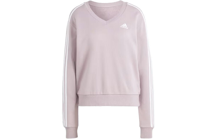 Женская толстовка Essentials с тремя полосками и V-образным вырезом, фиолетовая Adidas
Женская толстовка Essentials с тремя полосками и V-образным вырезом, фиолетовая Adidas
