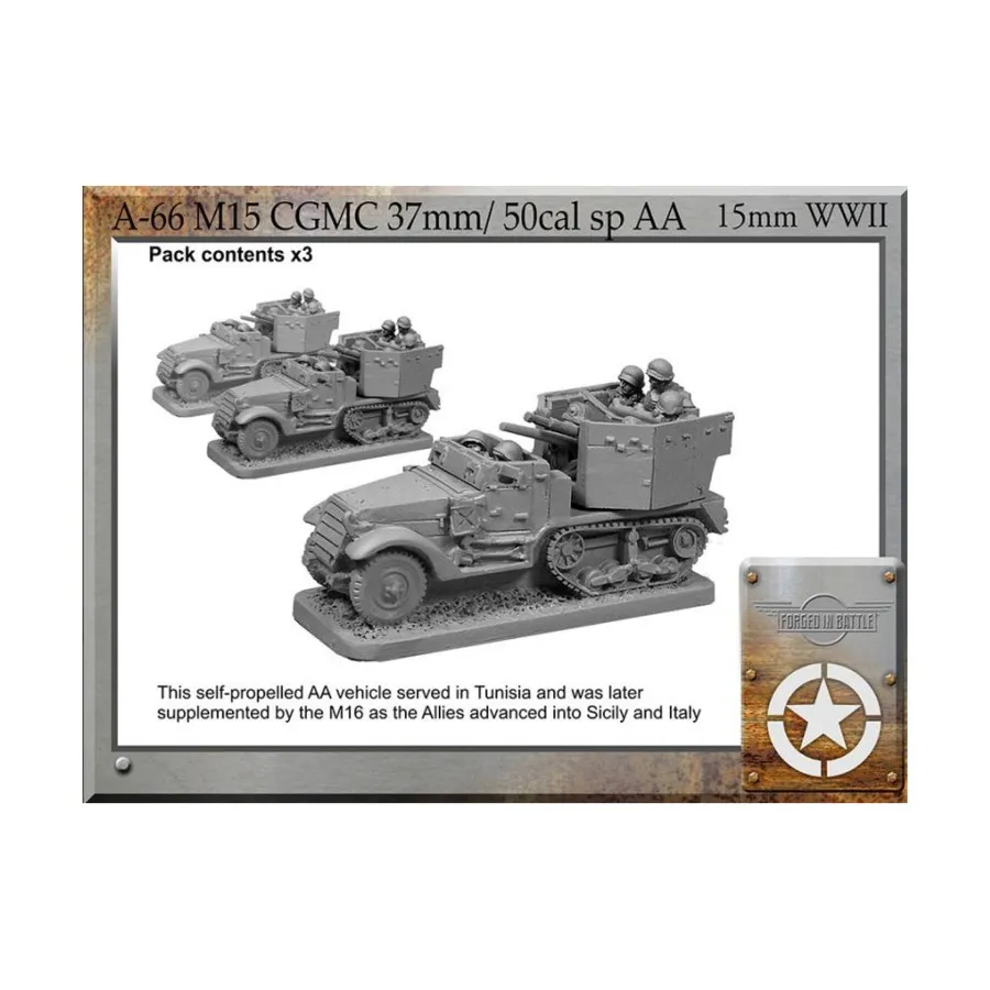 М15 ЦГМК, Forged in Battle - U.S.A. (15mm)
М15 ЦГМК, Forged in Battle - U.S.A. (15mm)