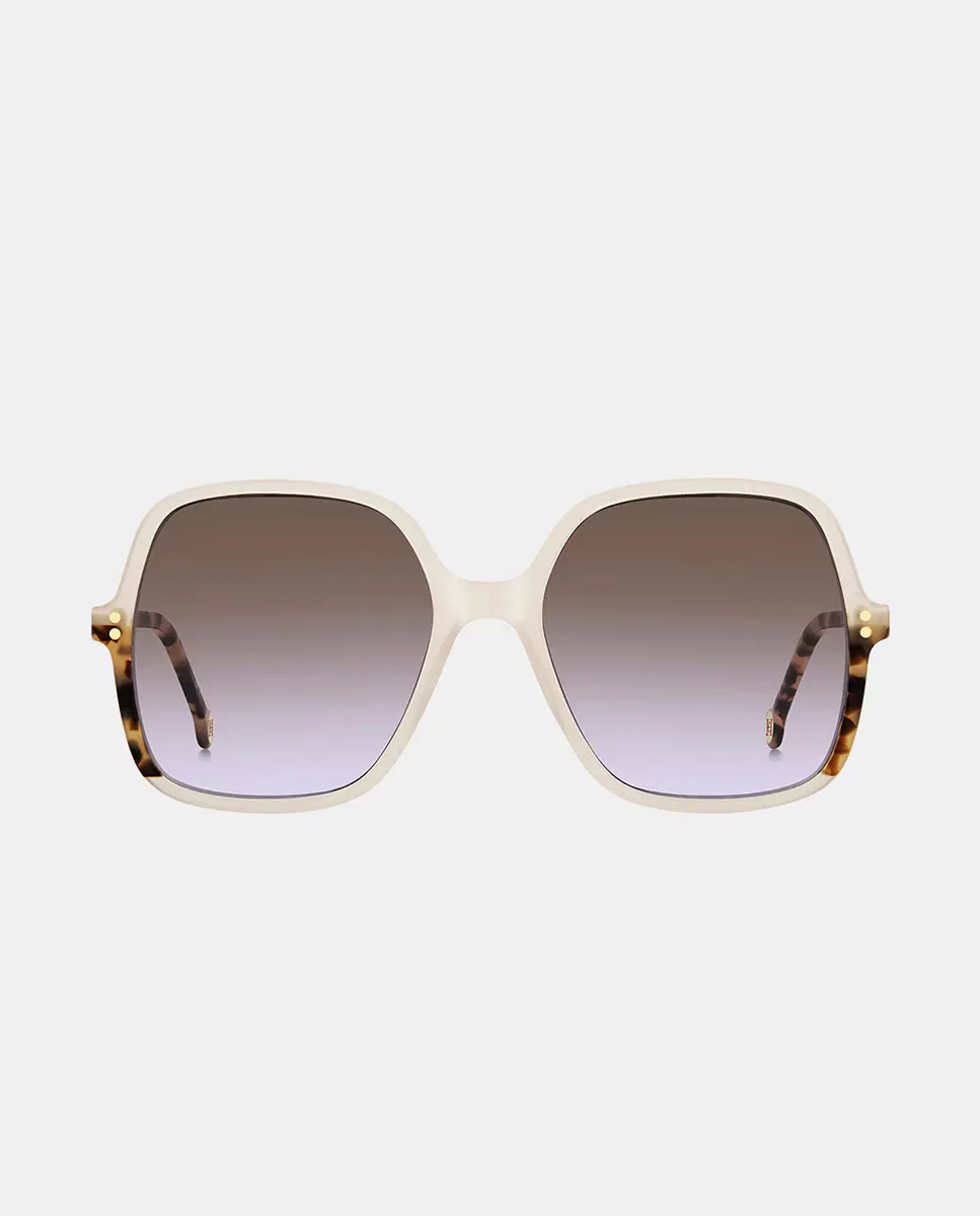 Квадратные солнцезащитные очки из ацетата Carolina Herrera, бежевый
Квадратные солнцезащитные очки из ацетата Carolina Herrera, бежевый