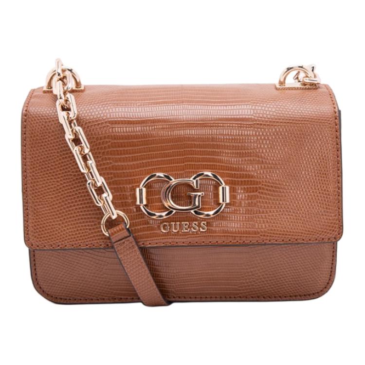 GUESS Женская коричневая сумка через плечо из искусственной кожи, Brown
GUESS Женская коричневая сумка через плечо из искусственной кожи, Brown