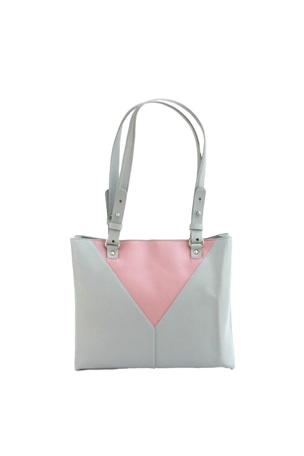 Кожаная сумка Alice с контрастной вставкой Eastern Counties Leather, серый
Кожаная сумка Alice с контрастной вставкой Eastern Counties Leather, серый