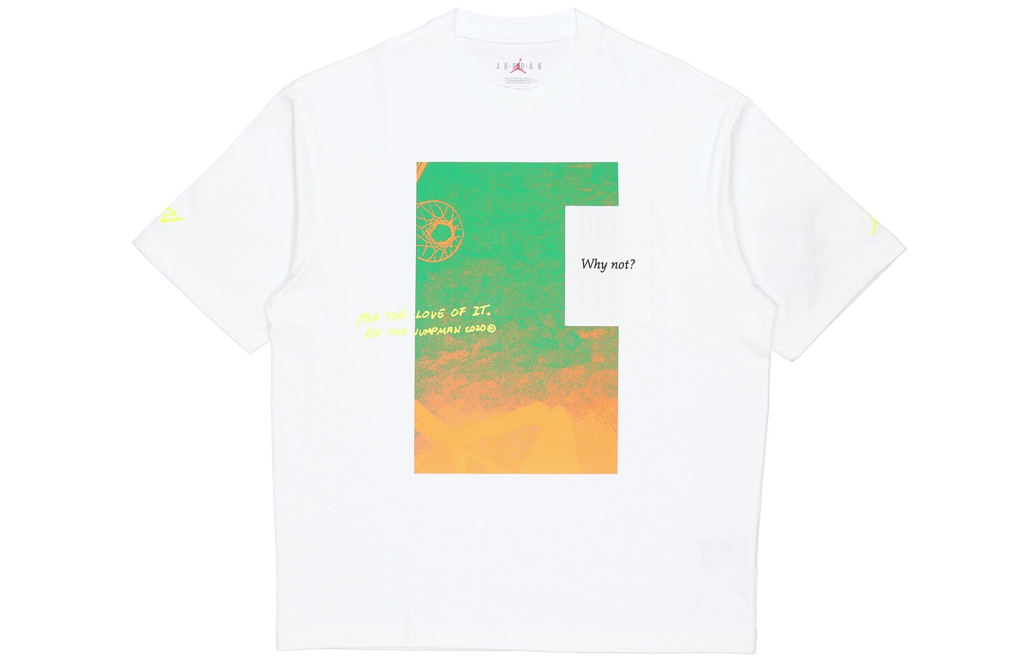 Почему бы не футболка мужская белая Jordan, белый
Почему бы не футболка мужская белая Jordan, белый