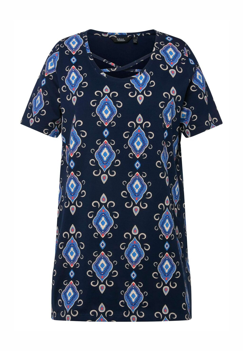 Футболка с принтом Ulla Popken, темно-синий
Футболка с принтом Ulla Popken, темно-синий