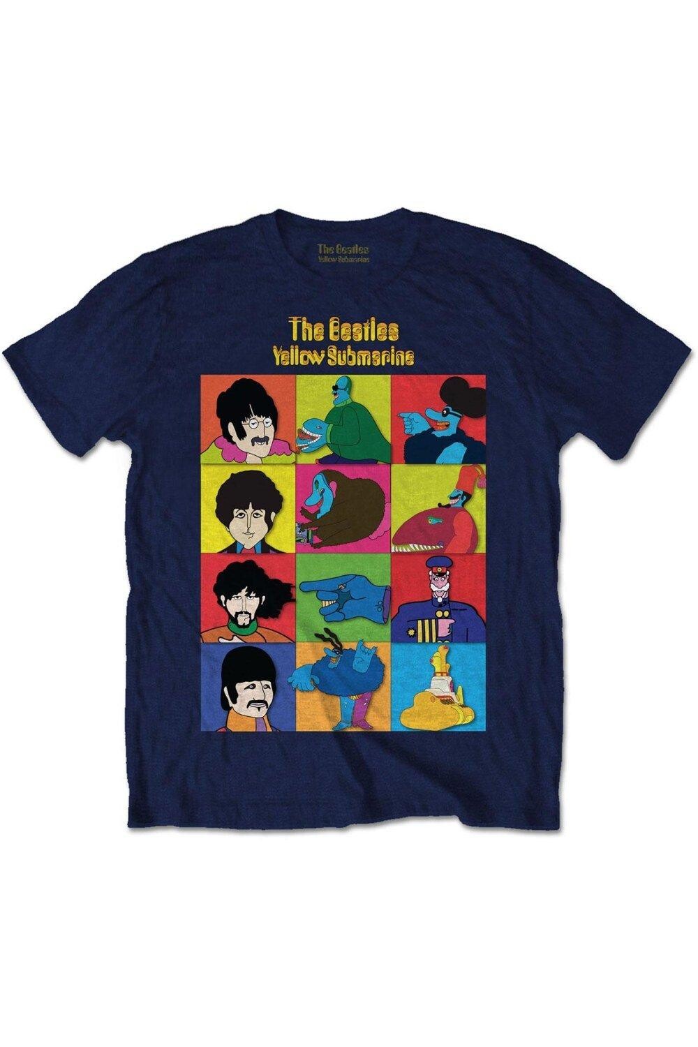 Желтая футболка с изображением подводной лодки The Beatles, темно-синий
Желтая футболка с изображением подводной лодки The Beatles, темно-синий