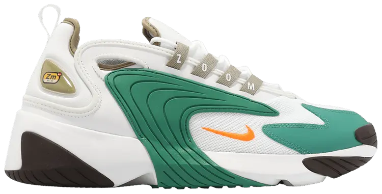Кроссовки Nike Zoom 2K 'White Total Orange Green', белый
Кроссовки Nike Zoom 2K 'White Total Orange Green', белый