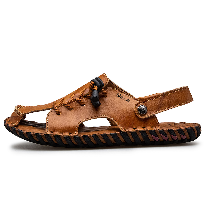 Wen Nai Пляжные сандалии мужские желто-коричневые
Wen Nai Пляжные сандалии мужские желто-коричневые