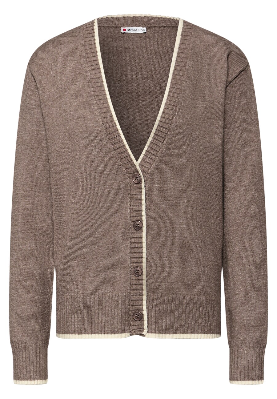 Вязаный кардиган STREET ONE, коричневый
Вязаный кардиган STREET ONE, коричневый