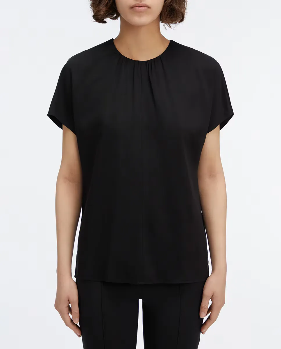 Женская блузка с коротким рукавом Calvin Klein, черный
Женская блузка с коротким рукавом Calvin Klein, черный
