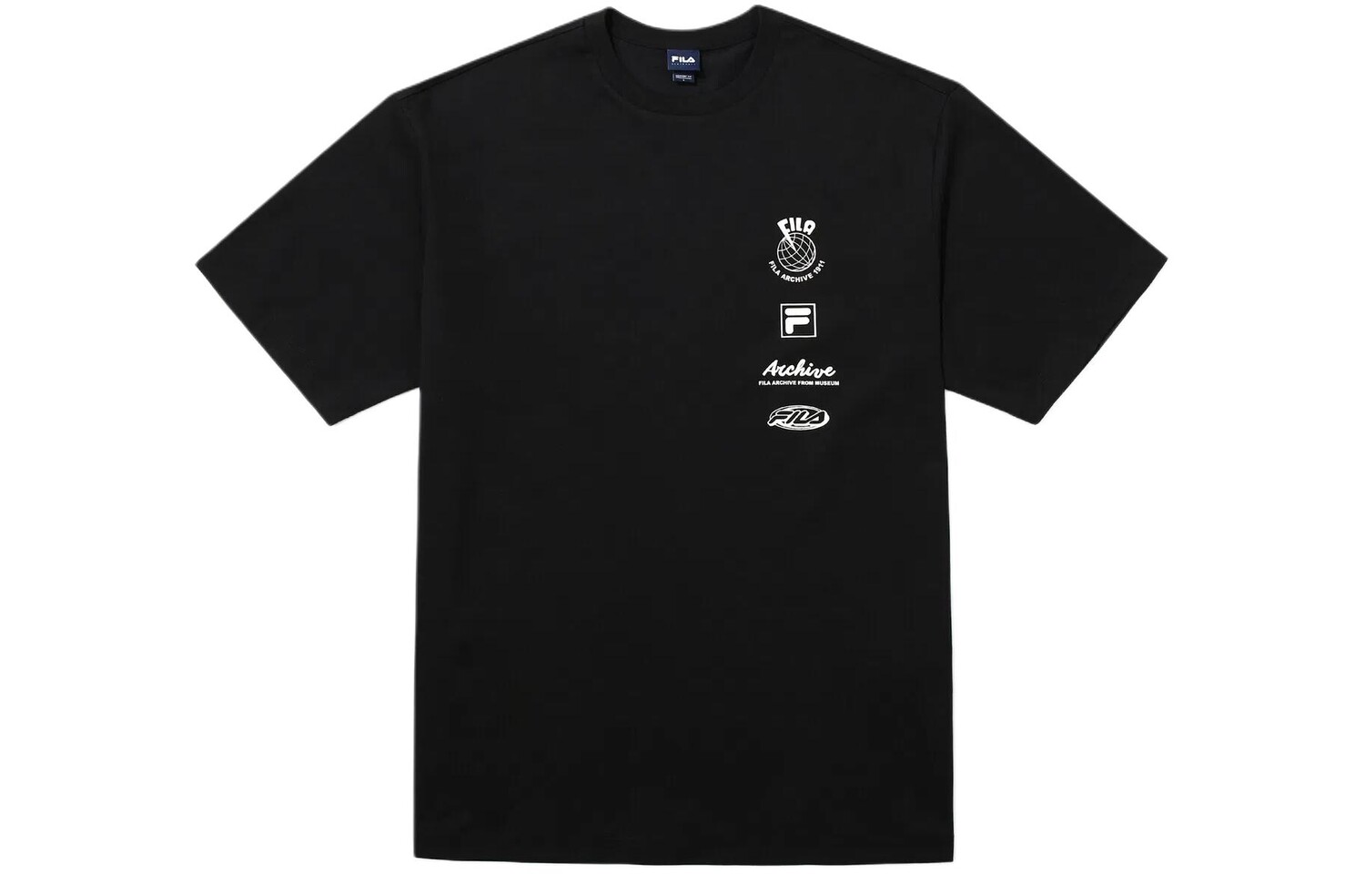 Футболка унисекс черная Fila, черный
Футболка унисекс черная Fila, черный