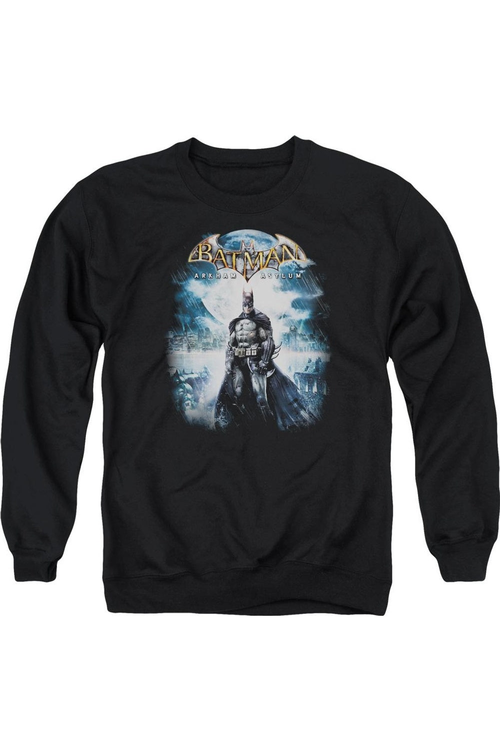 Толстовка с круглым вырезом для взрослых Batman Arkham Asylum Game Cover Gildan, черный
Толстовка с круглым вырезом для взрослых Batman Arkham Asylum Game Cover Gildan, черный