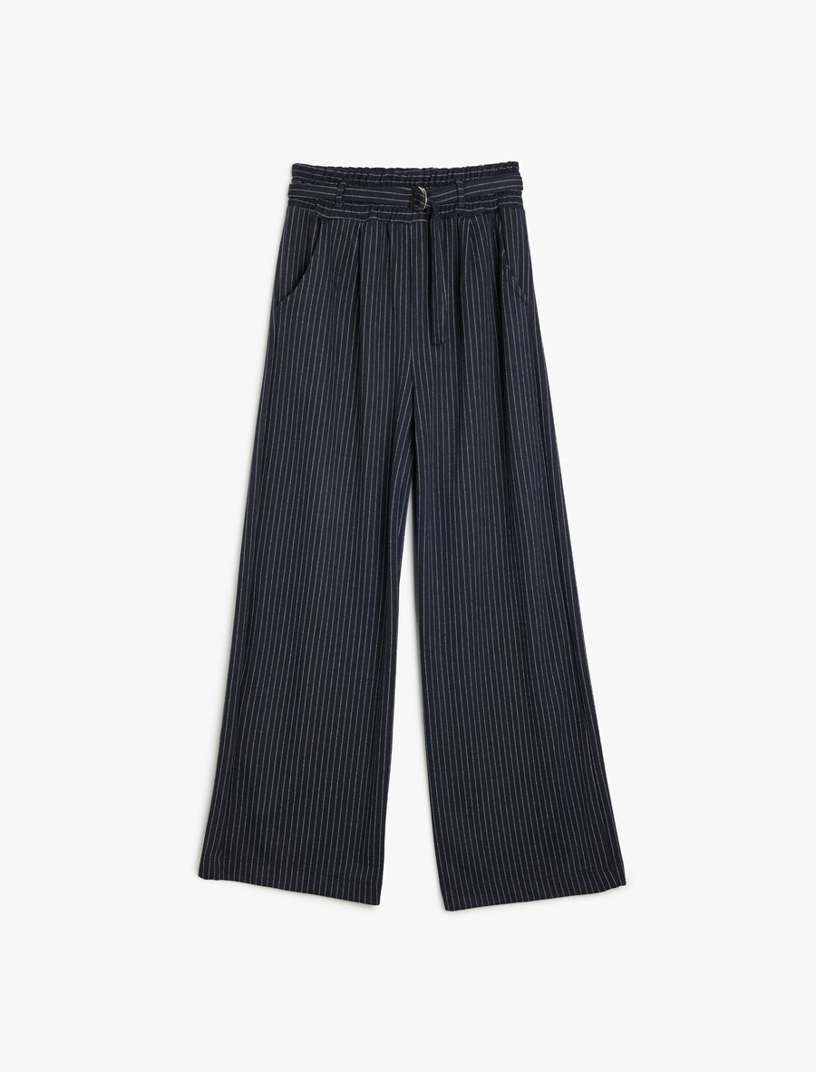 Широкие брюки Koton, темно-синий
Широкие брюки Koton, темно-синий