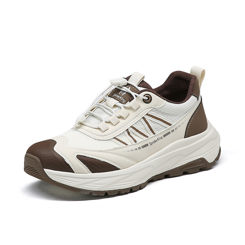 Низкие массивные кроссовки для мужчин, летние, с дышащим сетчатым верхом, цвета экрю Spider King, Ecru
Низкие массивные кроссовки для мужчин, летние, с дышащим сетчатым верхом, цвета экрю Spider King, Ecru