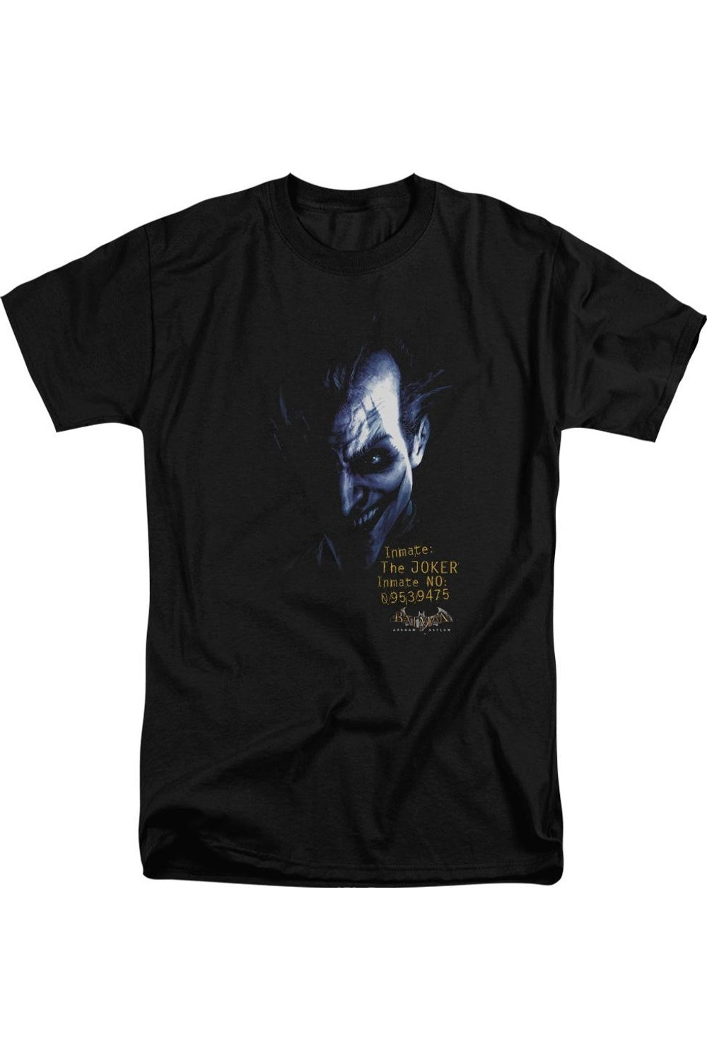 Футболка с коротким рукавом для взрослых Batman Arkham Asylum Arkham Joker Gildan, черный
Футболка с коротким рукавом для взрослых Batman Arkham Asylum Arkham Joker Gildan, черный