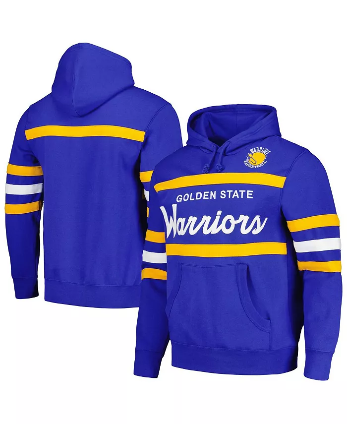 Мужская толстовка с капюшоном Golden State Warriors Head Coach Royal Mitchell & Ness
Мужская толстовка с капюшоном Golden State Warriors Head Coach Royal Mitchell & Ness