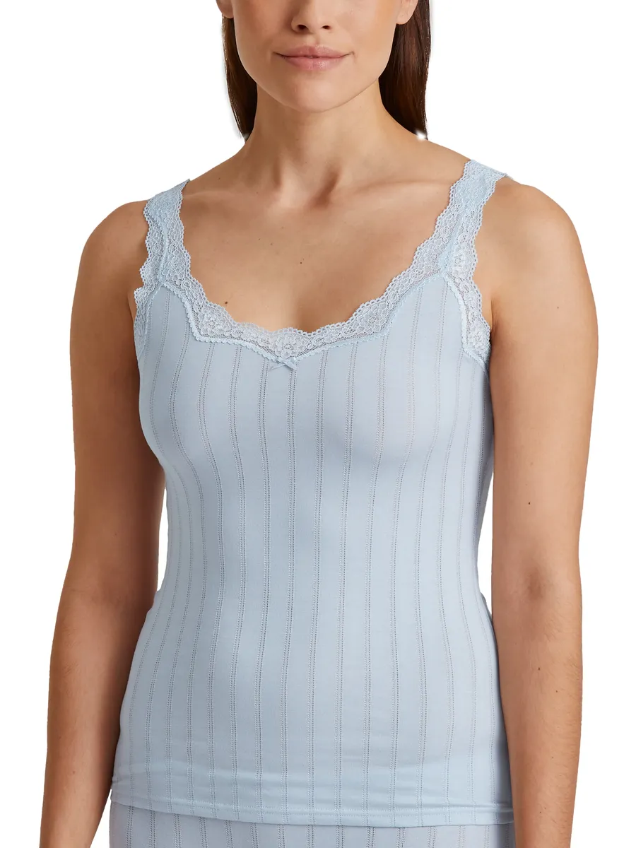 Майка CALIDA "Etude Toujours", нежное кружево и декоративные бантики на горловине, цвет Arctic Ice
Майка CALIDA "Etude Toujours", нежное кружево и декоративные бантики на горловине, цвет Arctic Ice