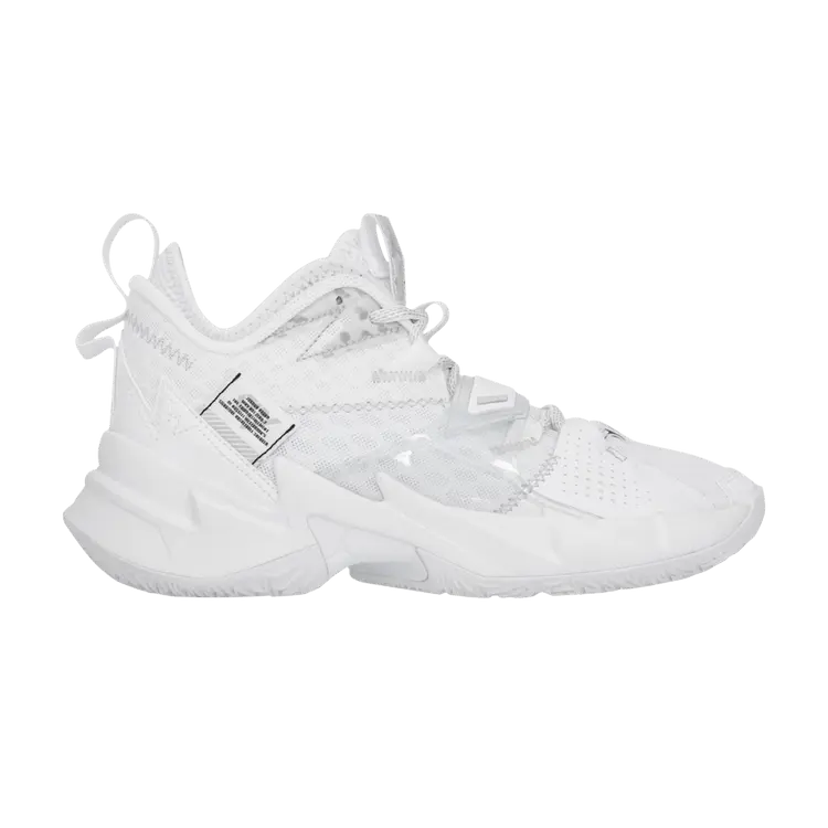 Кроссовки Jordan Why Not Zer0.3 GS 'Triple White', белый
Кроссовки Jordan Why Not Zer0.3 GS 'Triple White', белый