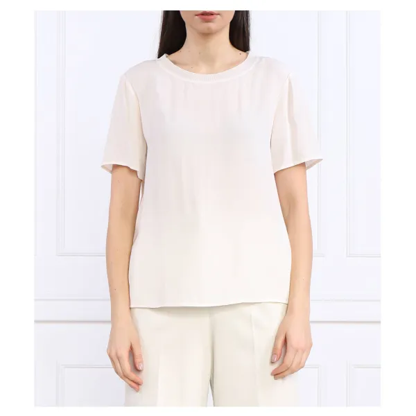 Ilyeana блузка классического кроя Boss, бежевый 
Ilyeana блузка классического кроя Boss, бежевый