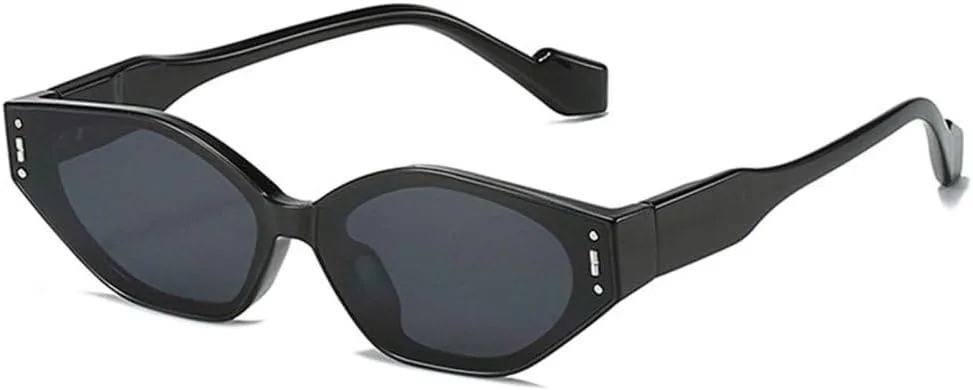 Солнцезащитные очки MUTYNE Retro Small Cat Eye Polygon для женщин, модные двухцветные очки для мужчин, с заклепками, солнцезащитные очки UV400, Black Grey
Солнцезащитные очки MUTYNE Retro Small Cat Eye Polygon для женщин, модные двухцветные очки для мужчин, с заклепками, солнцезащитные очки UV400, Black Grey