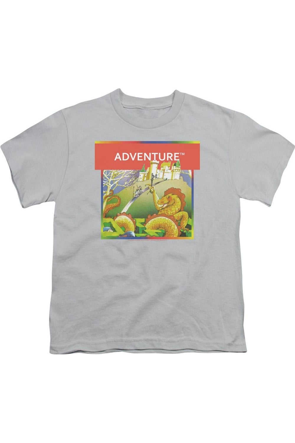 Футболка с коротким рукавом для детей с дизайном Atari Adventure Box Art Gildan, серебряный
Футболка с коротким рукавом для детей с дизайном Atari Adventure Box Art Gildan, серебряный