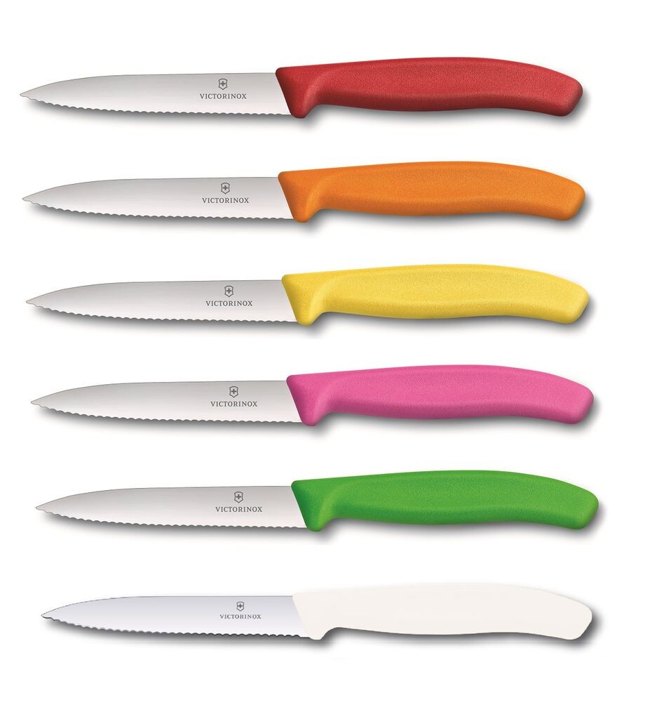 Набор овощных ножей Victorinox из 6 предметов Swiss Classic 10 см с зубчатым краем Victorinox Swiss Army
Набор овощных ножей Victorinox из 6 предметов Swiss Classic 10 см с зубчатым краем Victorinox Swiss Army