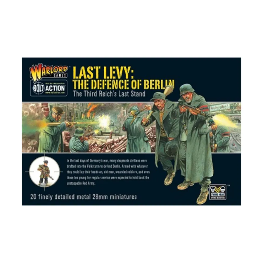 Последний сбор - Защита Берлина, Bolt Action - German (28mm)
Последний сбор - Защита Берлина, Bolt Action - German (28mm)
